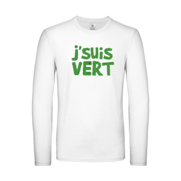 J'suis vert B&C - E150 LSL T-shirt manches longues léger