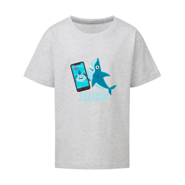 Selfish SG - Kids T-shirt enfant Ash Grey Taille 152 (11-12/2XL)