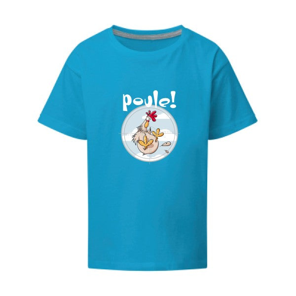 Poule ! SG - Kids T-shirt enfant Turquoise Taille 152 (11-12/2XL)