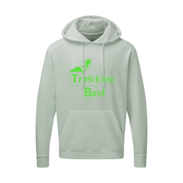 Trekking bad Vert fluo SG - Hooded Sweatshirt Sweat capuche