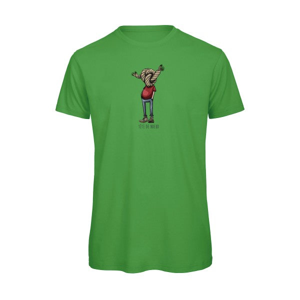 T-shirt humour original Tete De Nœud T Shirt couleur Real Green