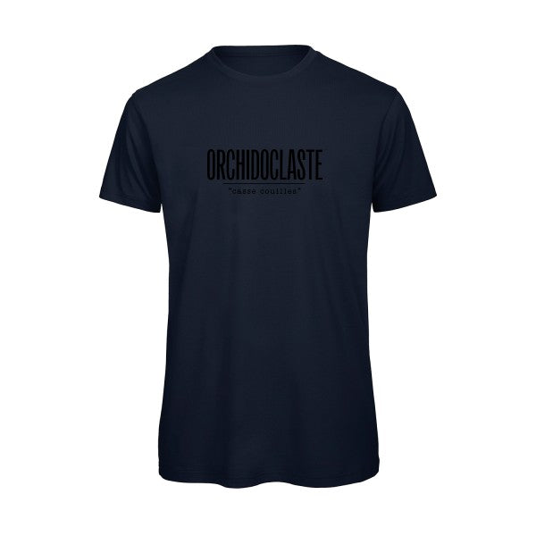 orchidoclaste-tshirt_Navy_flex_Noir
