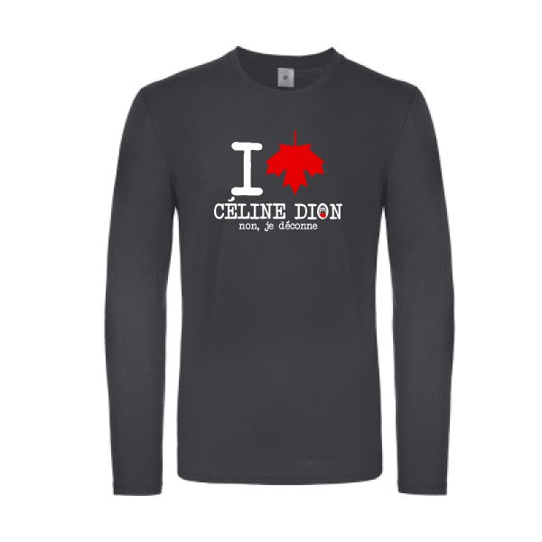 I loVe Céline B&C - E150 LSL T-shirt manches longues léger