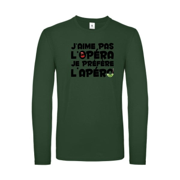 opérapéro B&C - E150 LSL T-shirt manches longues léger