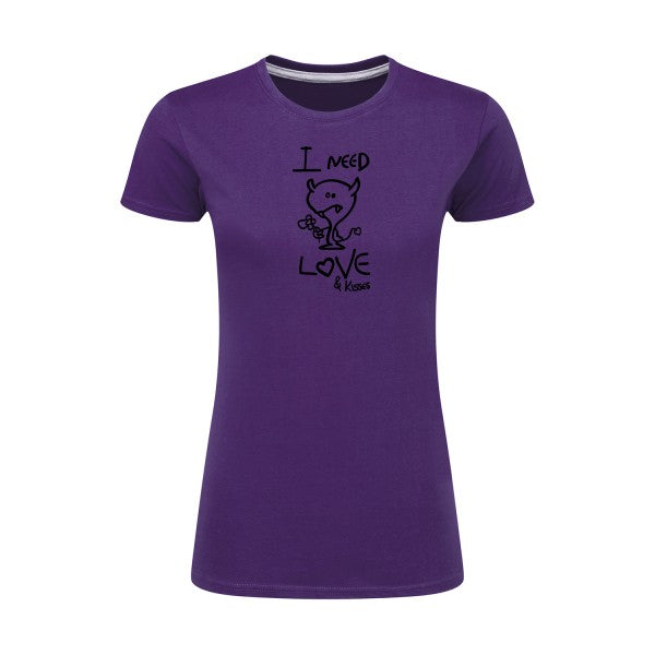 LOVER | Noir |T shirt original femme|SG