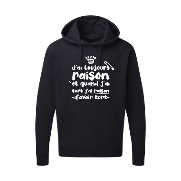 J'ai toujours raison Blanc SG - Hooded Sweatshirt Sweat capuche