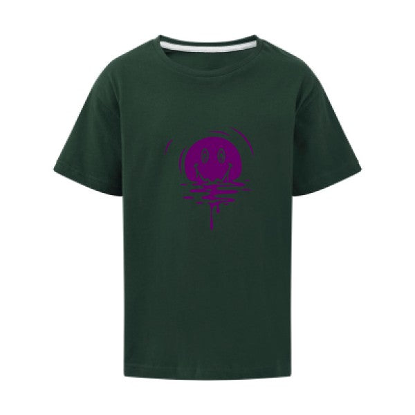 SUN SMILE Flex Violet SG - Kids T-shirt enfant Bottle Green Taille 152 (11-12/2XL)