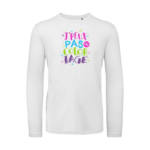 J'peux pas j'ai coloriage | T-shirt original LSL White 2XL