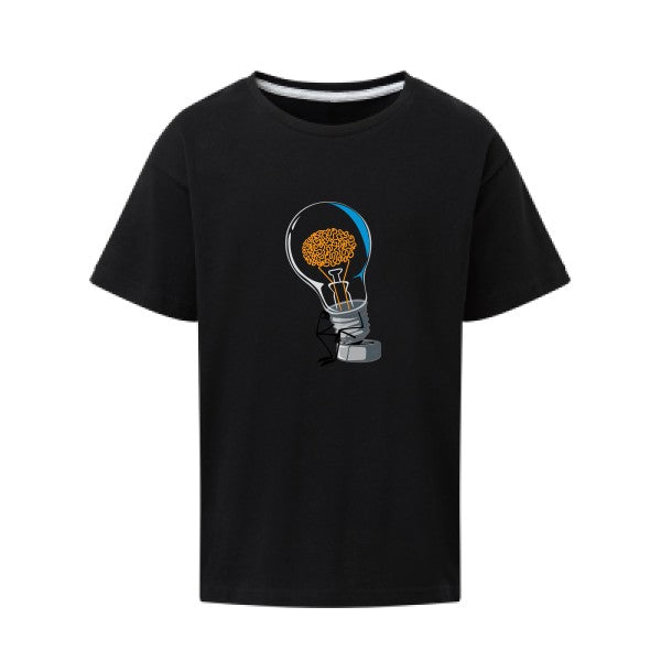 Le penseur SG - Kids T-shirt enfant Dark Black Taille 152 (11-12/2XL)