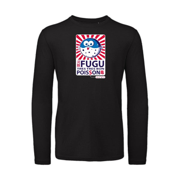 Fugu | T-shirt original LSL Black 2XL