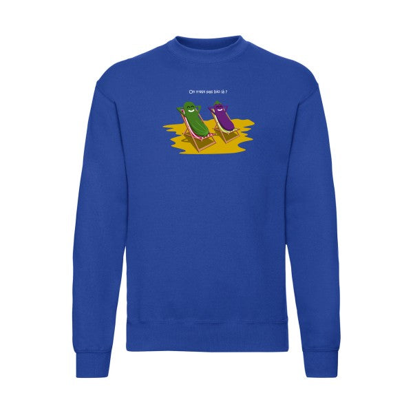 On n'est pas bio là ? Fruit of the loom 280 g/m² Sweat shirt