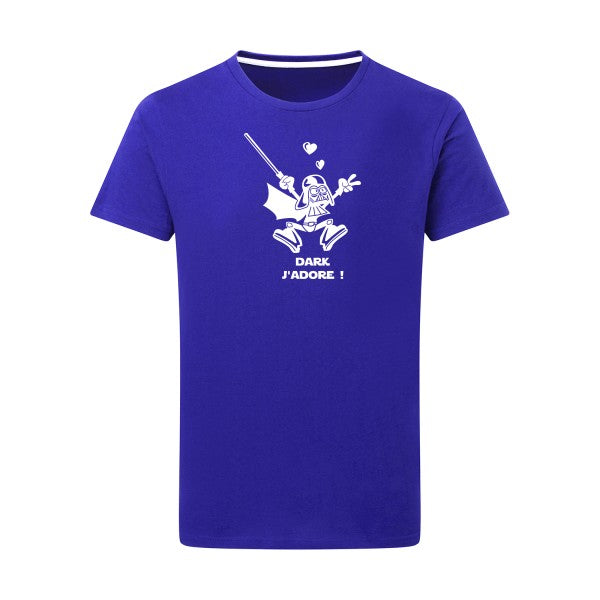 dark Blanc -Flex Blanc sur T-shirt SG  Royal Blue  5XL