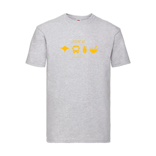 T-shirt|REBUS |flex jaune Or| Fruit of the loom 205 g 