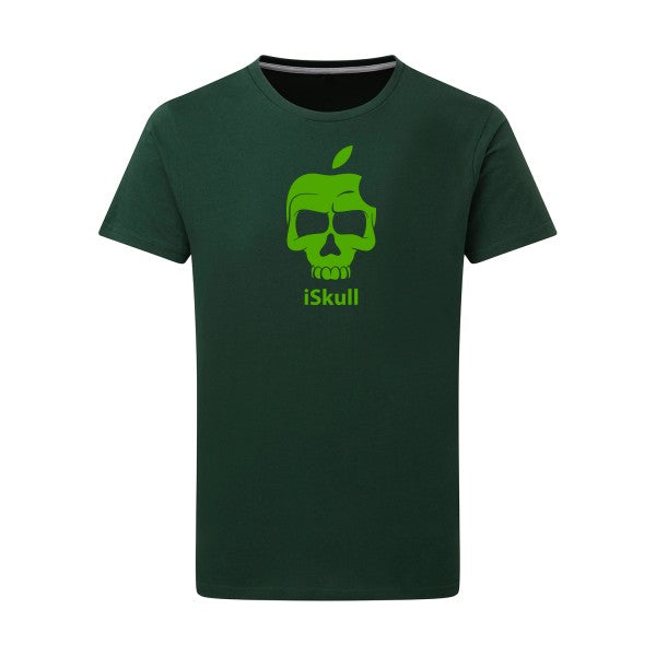 iSkull vert pomme -Flex vert pomme sur T-shirt SG  Bottle Green  2XL