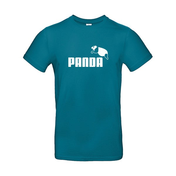 PANDA fun B&C- T-shirt E190|Diva Blue||2XL