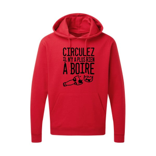 Circulez il n'y a plus rien à boire Noir SG - Hooded Sweatshirt Sweat capuche