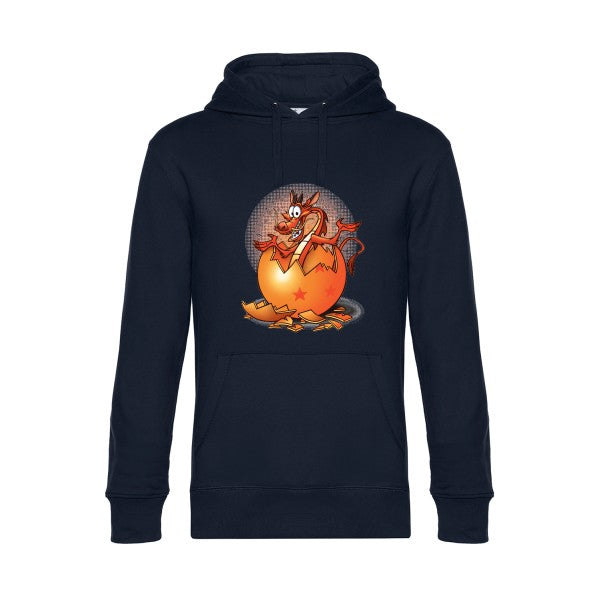 Dragon-surprise- Sweat à capuche original Navy Blue - RueDuTeeshirt