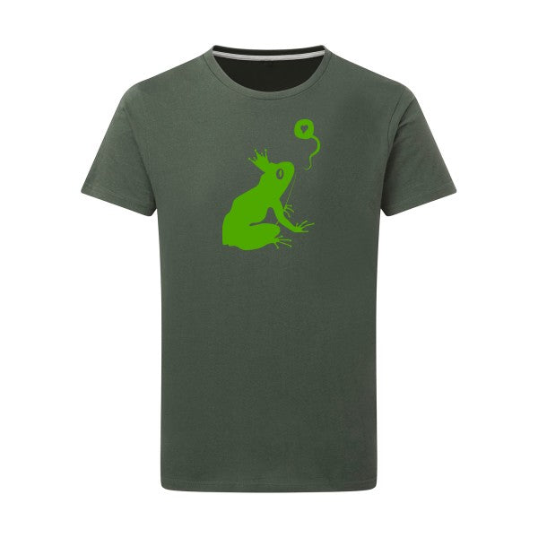 Prince Rainette vert pomme -Flex vert pomme sur T-shirt SG  Thyme  2XL