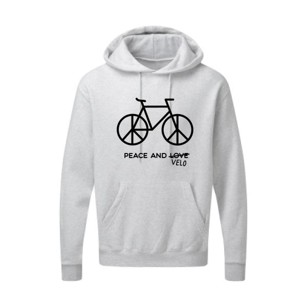 Peace and vélo Noir SG - Hooded Sweatshirt Sweat capuche