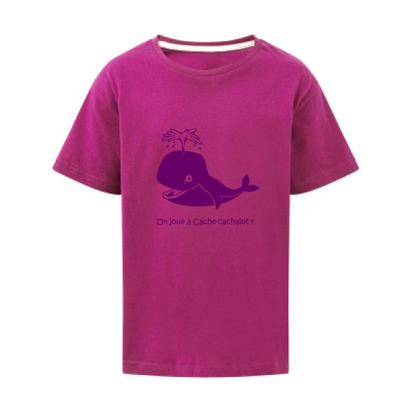 Cache-cachalot Flex Violet SG - Kids T-shirt enfant Dark Pink Taille 152 (11-12/2XL)