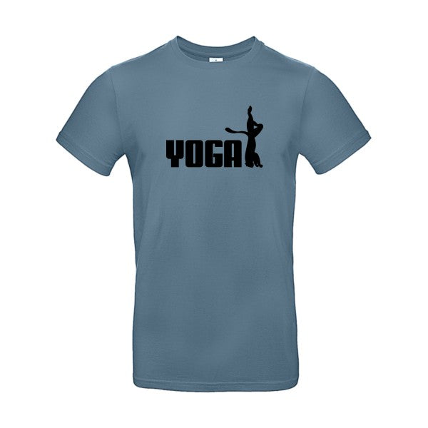 YOGAFlex noir - E190 T-shirt|Stone Blue||2XL