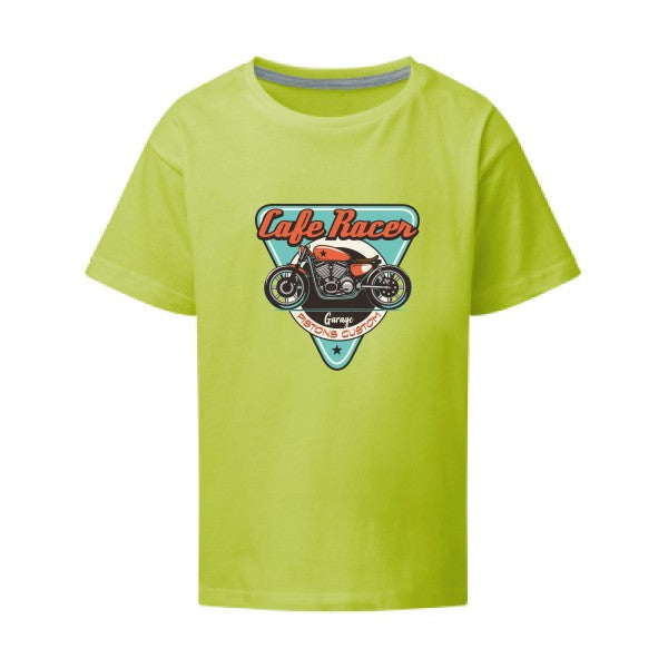 CAFE RACER SG - Kids T-shirt enfant Lime Taille 152 (11-12/2XL)