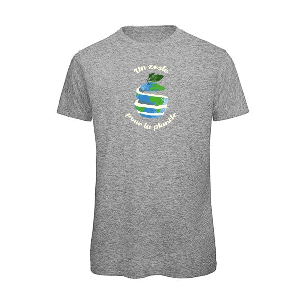 T-shirt humour original Un P Tit Zeste T Shirt couleur Sport Grey
