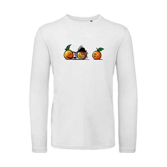 Orange Mécanique | T-shirt original LSL White 2XL