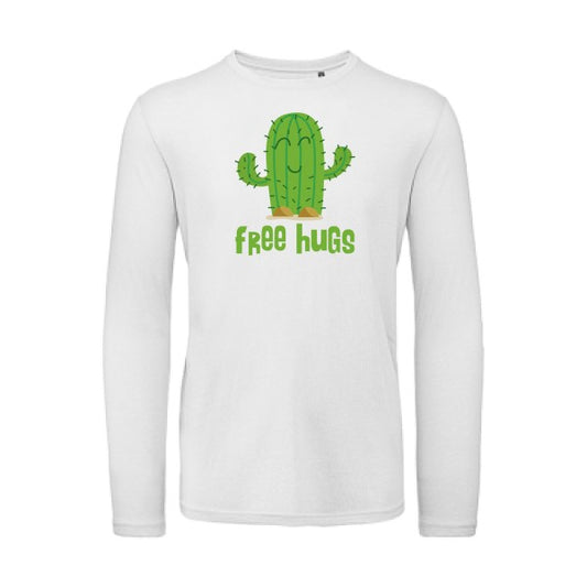 FreeHugs | T-shirt original LSL White 2XL