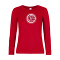 t-shirt lsl femme Mechanism-B&C-E190-LSL-women--T-shirt-femme-manches-longues Red flex 