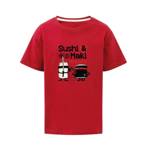 Sushi et Maki SG - Kids T-shirt enfant Red Taille 152 (11-12/2XL)