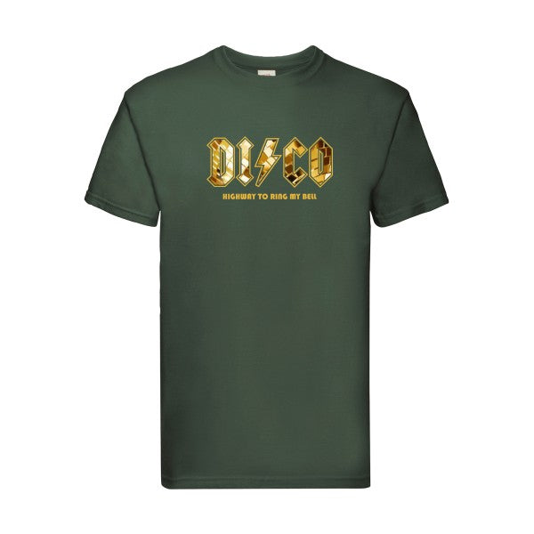 DISCO Fruit of the loom 205 g/m² T-shirt/ bottle green