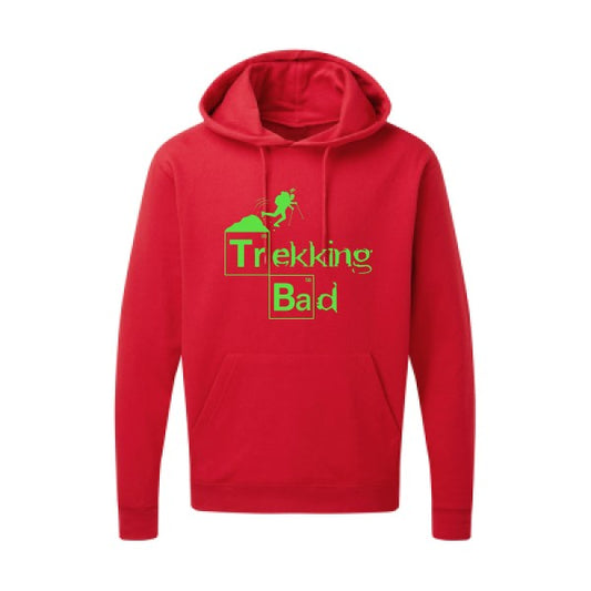 Trekking bad Vert fluo SG - Hooded Sweatshirt Sweat capuche