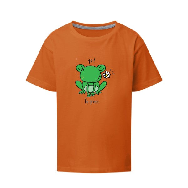 Be Green  SG - Kids T-shirt enfant Orange Taille 152 (11-12/2XL)