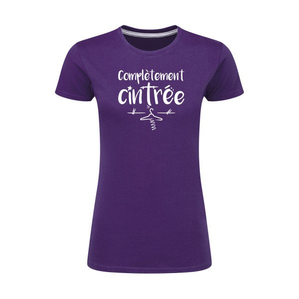 Complètement cintré  |Blanc |T shirt original femme|SG