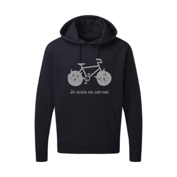 cat-cat bike Gris SG - Hooded Sweatshirt Sweat capuche