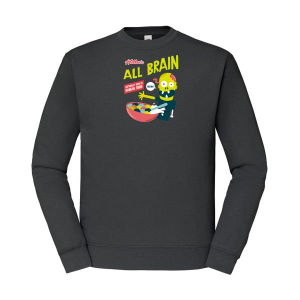 All brain Fruit of the loom 280 g/m² Sweat shirt