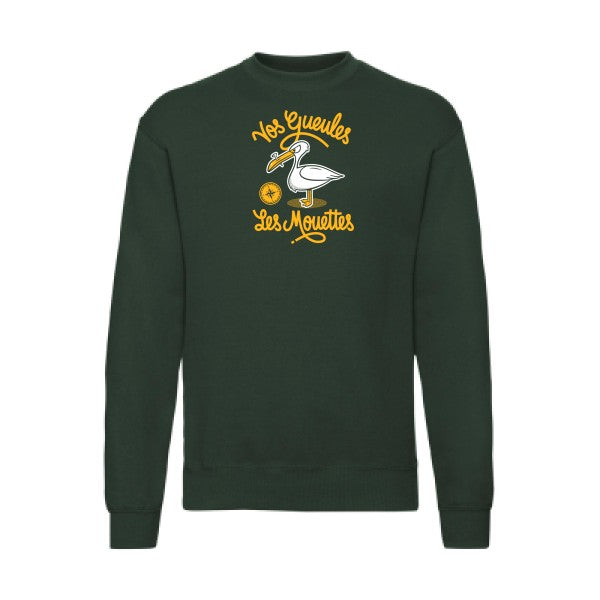 Vos gueules les mouettes Fruit of the loom 280 g/m² Sweat shirt