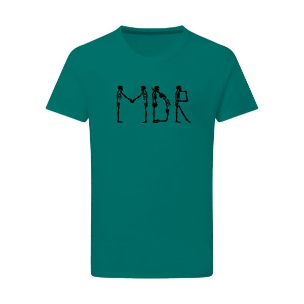 MDR - Flex noir Tshirt original Emerald Green  2XL