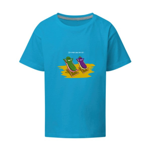 On n'est pas bio là ? SG - Kids T-shirt enfant Turquoise Taille 152 (11-12/2XL)