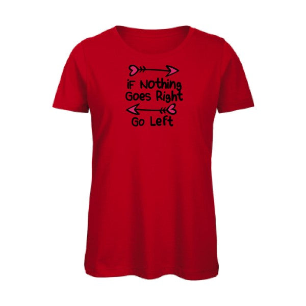 Go-right-- T-shirt original - t-shirt original femme Red