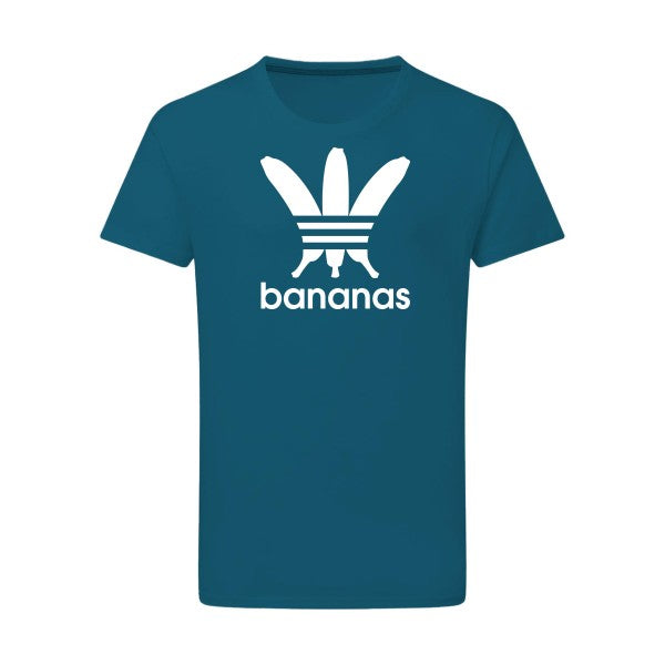 bananas - Flex Blanc Tshirt original Petrol  2XL