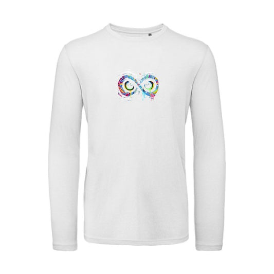 INFINIMENT CHOUETTE | T-shirt original LSL White 2XL