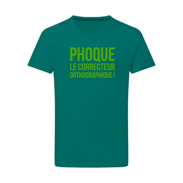 Phoque - Flex Vert pomme Tshirt original Emerald Green  2XL