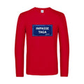 impasse-taga-t-shirt-manches-longues-original-humour -Red