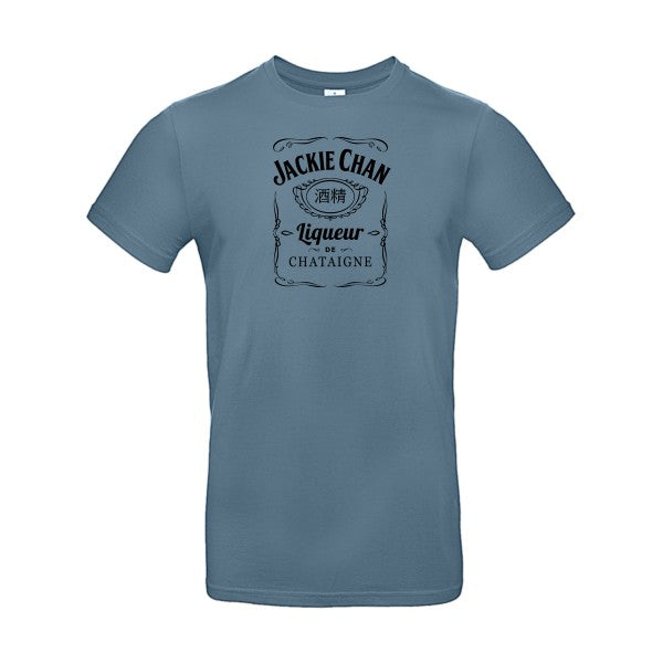 Jackie ChanFlex noir - E190 T-shirt|Stone Blue||2XL