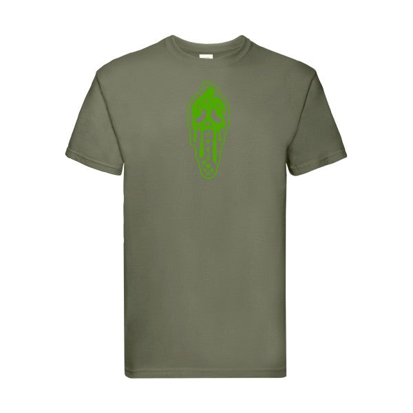 T-shirt|Ice Scream |Vert pomme|Fruit of the loom 205  G