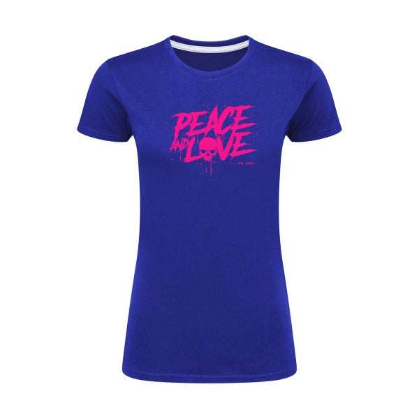 Peace or no peace  |Rose Fluo |T shirt original femme|SG