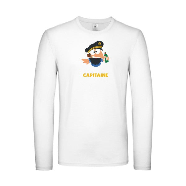 Capitaine Shaddock  B&C - E150 LSL T-shirt manches longues léger