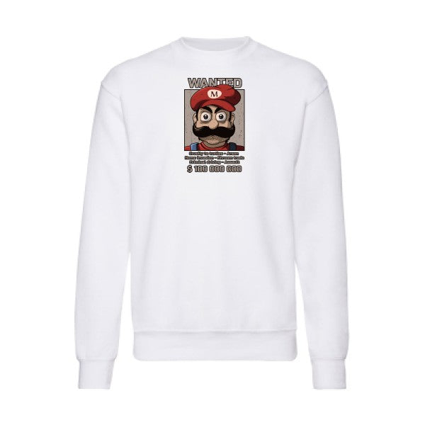 Wanted Mario Fruit of the loom 280 g/m² Sweat shirt